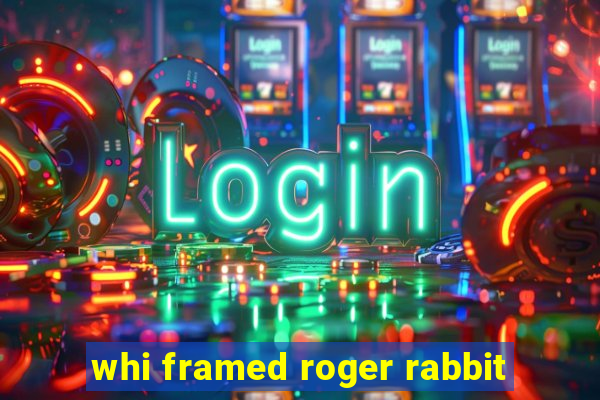 whi framed roger rabbit